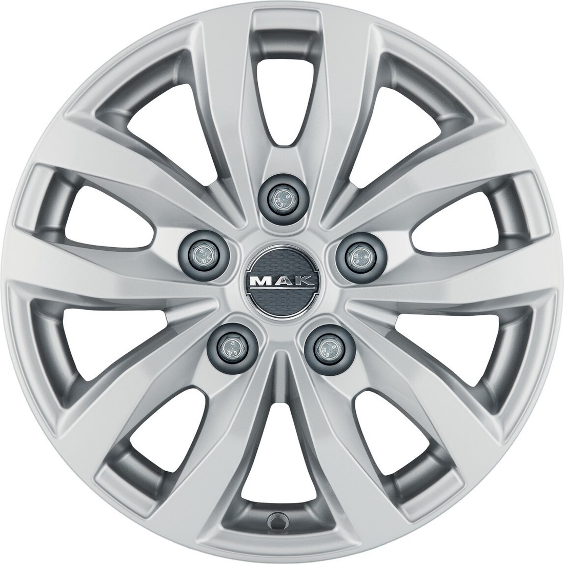 Литые диски MAK Load 5 17x7 5x118мм DIA 71.1мм ET 68мм Silver