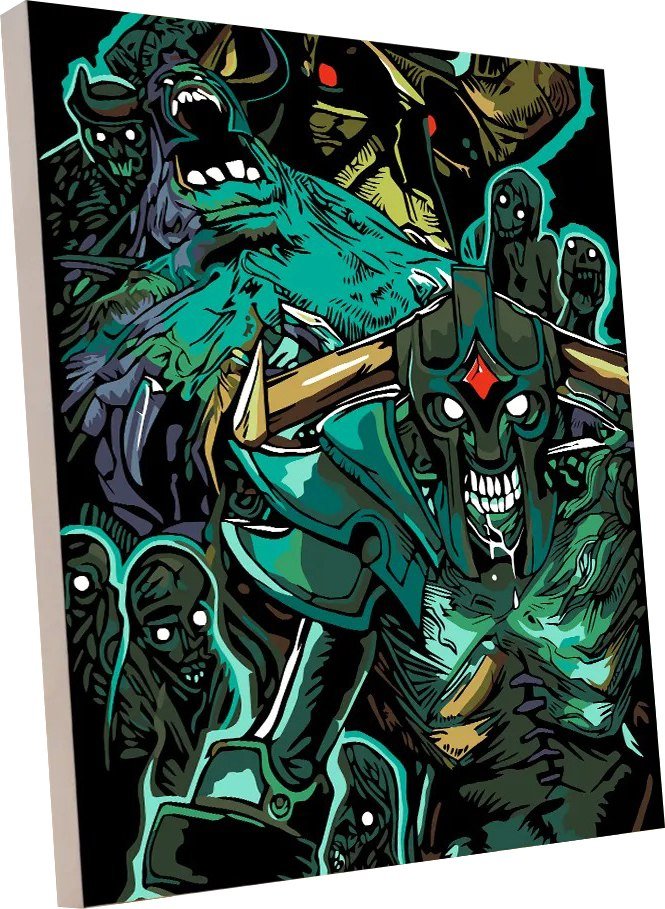 

Картина по номерам PaintLine Undying Dota 2 PL-00388