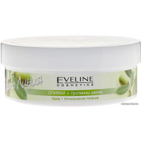  Eveline Cosmetics Крем для тела Фито линия оливки протеины шелка интенсивное питание 210 мл