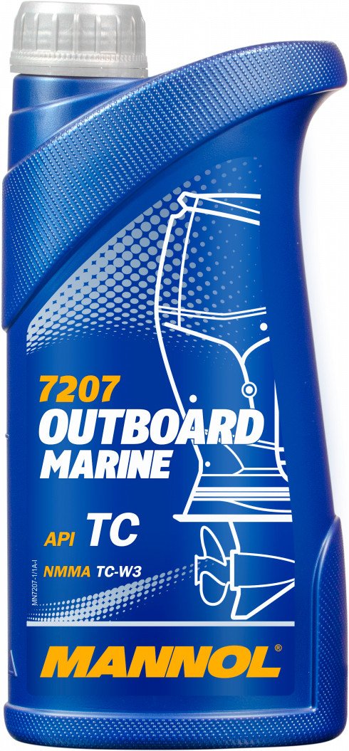 Моторное масло Mannol Outboard Marine API TC 1л