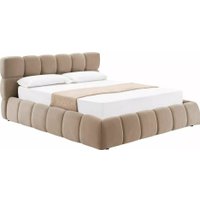 Кровать Signal Parma Velvet Bluvel 40 160/200 (темно-бежевый)