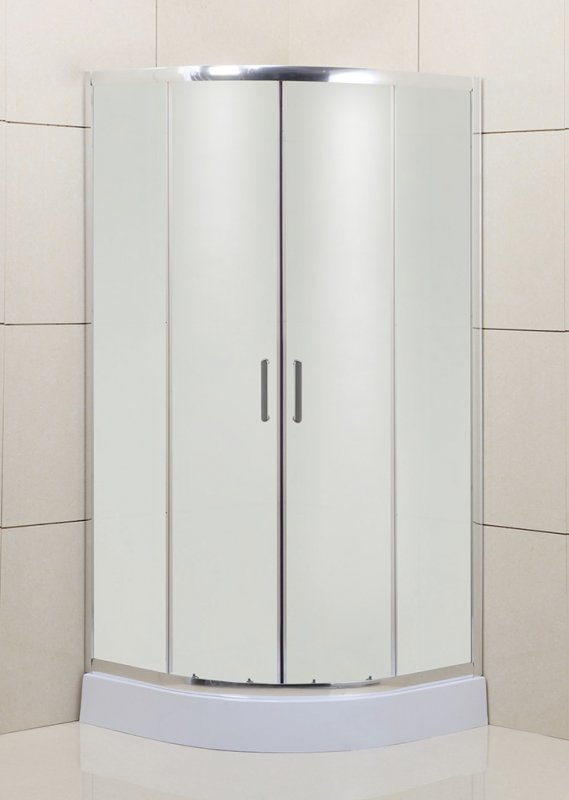 

Душевой уголок BelBagno UNO-195-R-2-80-P-Cr (текстурное стекло)
