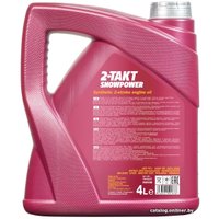 Моторное масло Mannol 2-Takt Snowpower 4л