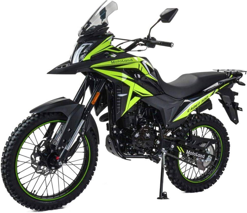 

Мотоцикл Motoland 300 Enduro Cadet (зеленый)