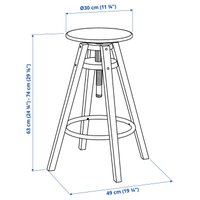 Табурет Ikea Dalfred 60155602