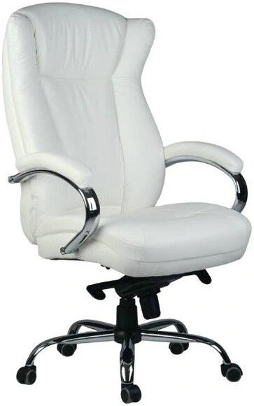 Офисное кресло King Style Hildi PU Chrome (белый)