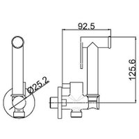 Гигиенический душ Maxonor Pure Life PL6501-6