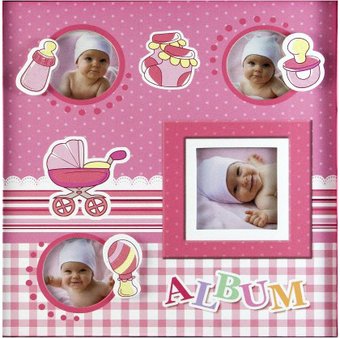 Фотоальбом Gedeon KD46200 WB Baby12 (розовый)
