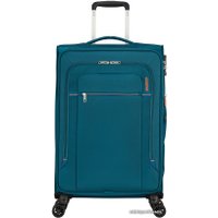 Чемодан-спиннер American Tourister Crosstrack Navy/Orange 67 см