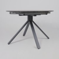 Кухонный стол AksHome Delon 110 (малави/серый)