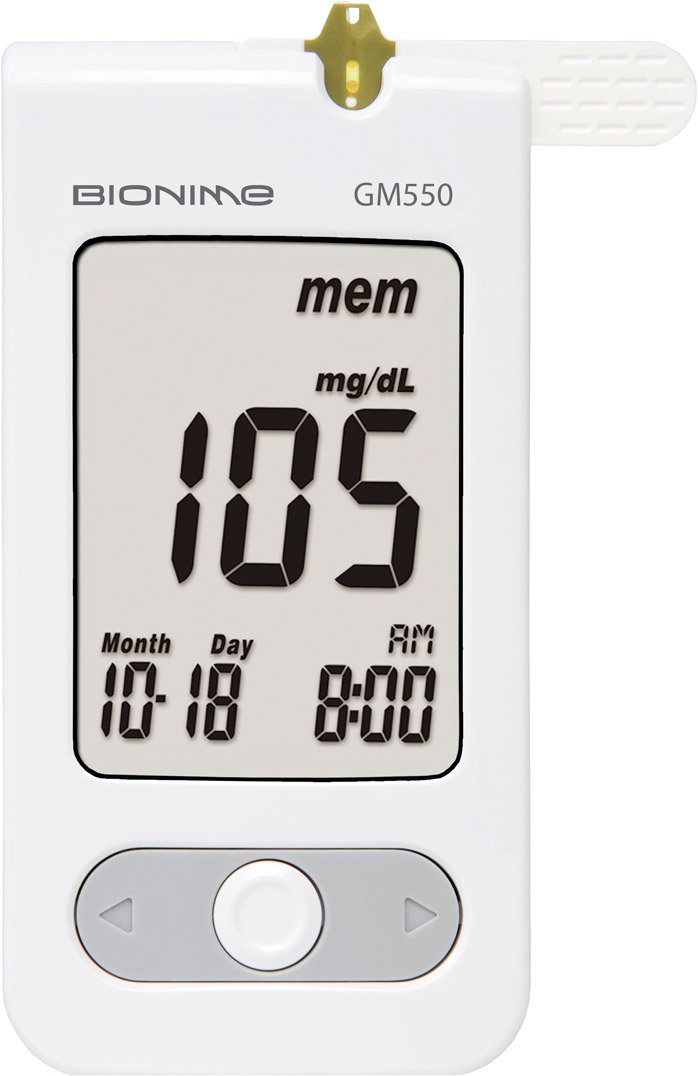 

Глюкометр Bionime GM550 (25 тест-полосок, 10 ланцет)