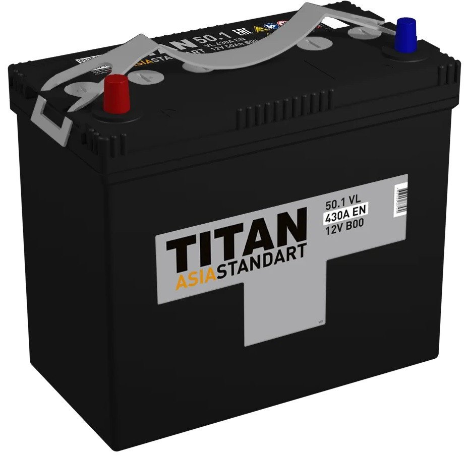 Автомобильный аккумулятор Titan Asia Standart L+ (50 А·ч)