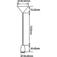 Светильник SmartBuy SBE-CLHE27s-bl