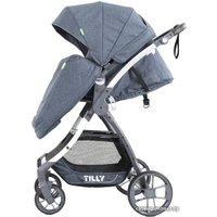 Коляска прогулочная «книга» Baby Tilly Cross (голубой)