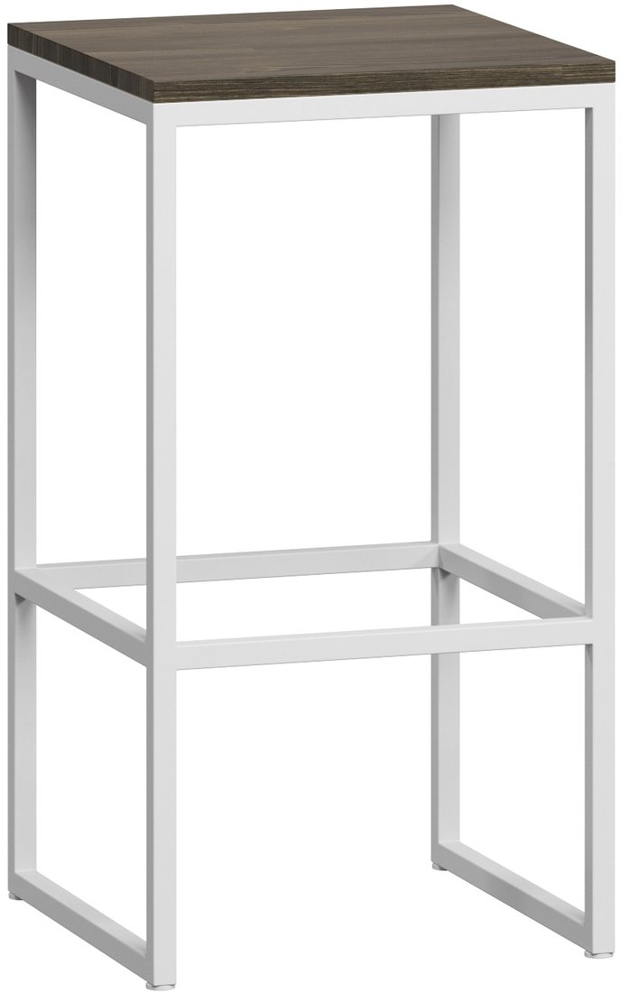 

Стул LoftyHome Бервин барный (коричневый/белый)