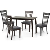 Кухонный стол Мир Ротанга Эдисон раскладной 110-140x70 23869v276 (19128)-1-1-1-1-1 (эспрессо)