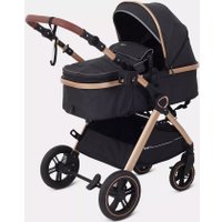 Универсальная коляска Rant Basic Roller Gold RA161 (2 в 1, black)
