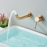 Смеситель Rea Lungo Long Matt Gold B4109