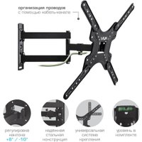 Кронштейн для телевизора VLK Trento-27 (черный)