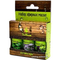  Главбаня Набор эфирных масел Б701 3x17 мл