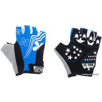 Перчатки Jaffson SCG 47-0122 (L, черный/белый/синий)