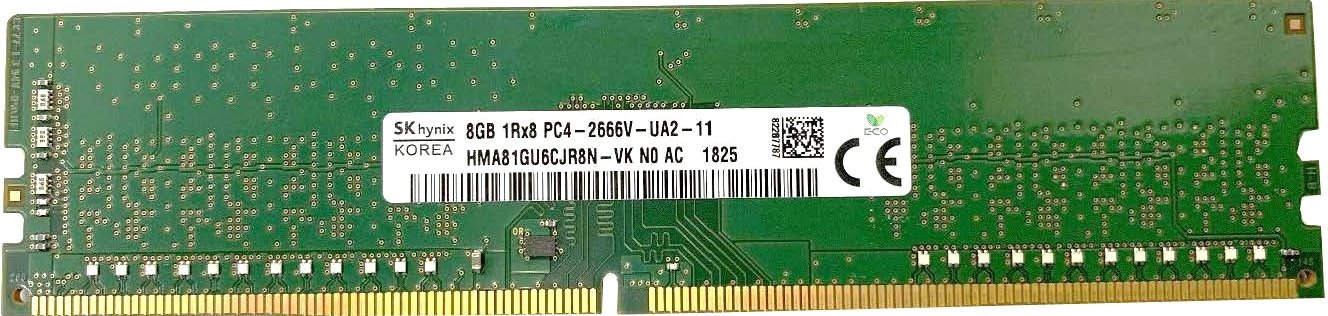 

Оперативная память Hynix 8GB DDR4 PC4-21300 HMA81GU6CJR8N-VK
