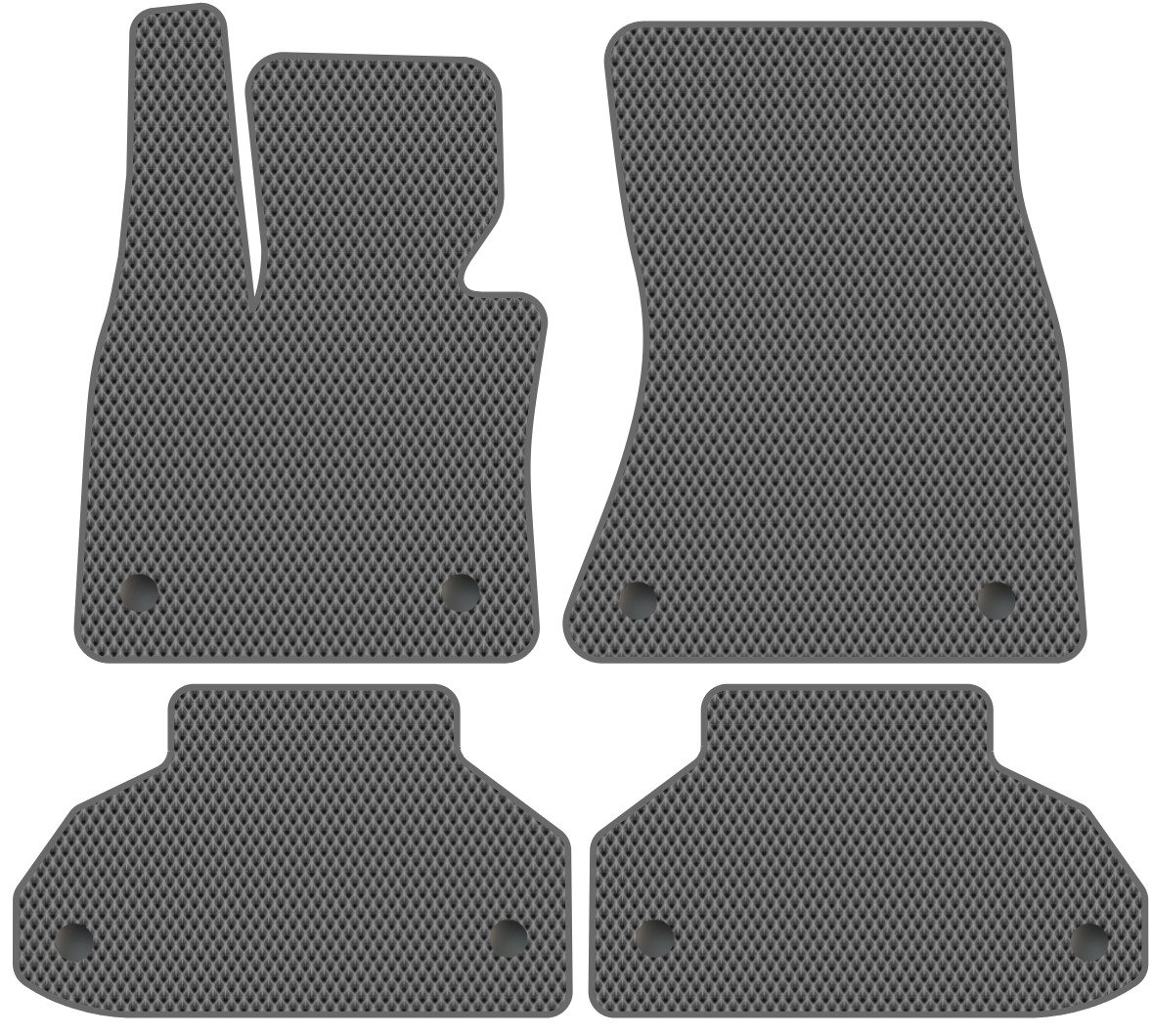 

Комплект ковриков для авто Alicosta BMW X6 II (suv / F16) 2014 - 2020 (серый, ромб)