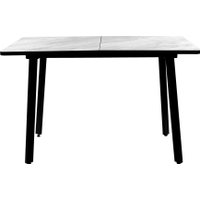 Кухонный стол ВВР Миллер (Лавант/черный №3, пластик бабочка 120-160/80)