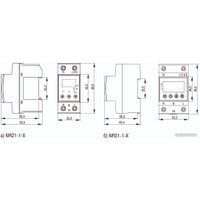 Реле напряжения IEK IVR21-1-40