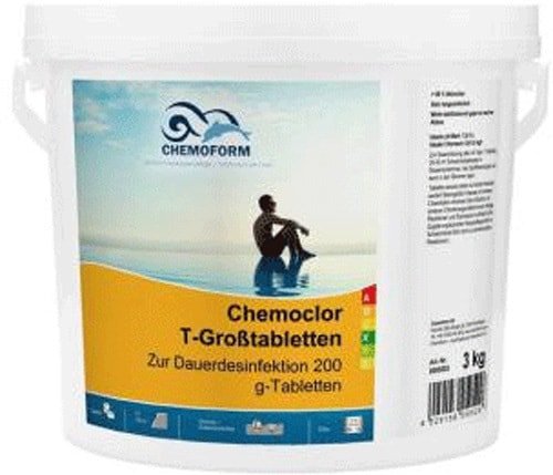 

Химия для бассейна Chemoform Кемохлор T в таблетках по 200г 5кг