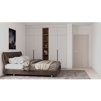 Шкаф распашной Рэйгрупп Рэй S245-В11-2-EBЕ В11-2 (дуб элисон/белый премиум)