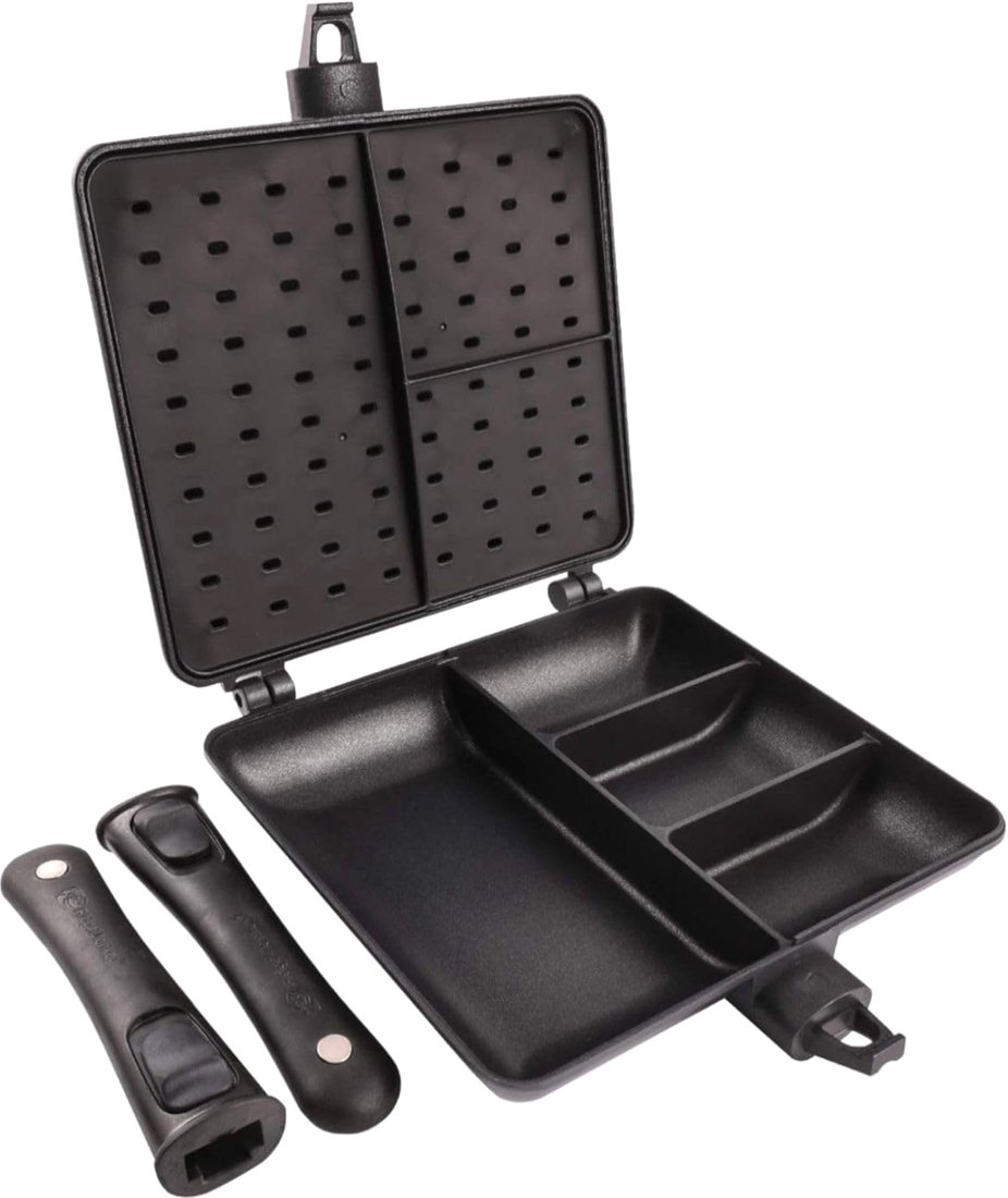 

Сковорода-гриль двухсторонняя RidgeMonkey Connect Combi and Steamer Set