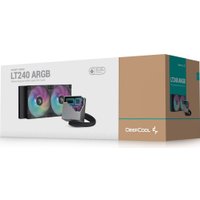 Система жидкостного охлаждения для процессора DeepCool LT240 BK ARGB R-LT240-BKAMNC-G-1
