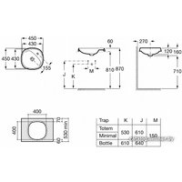 Умывальник Roca Beyond 3270B7000