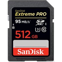 Карта памяти SanDisk Extreme PRO SDXC UHS-I 512GB (SDSDXPA-512G-G46)