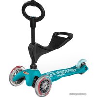 Трехколесный самокат Micro Mini 3in1 Deluxe (аква)
