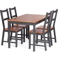 Кухонный стол TetChair Sonata Dining Set (антик/графит)