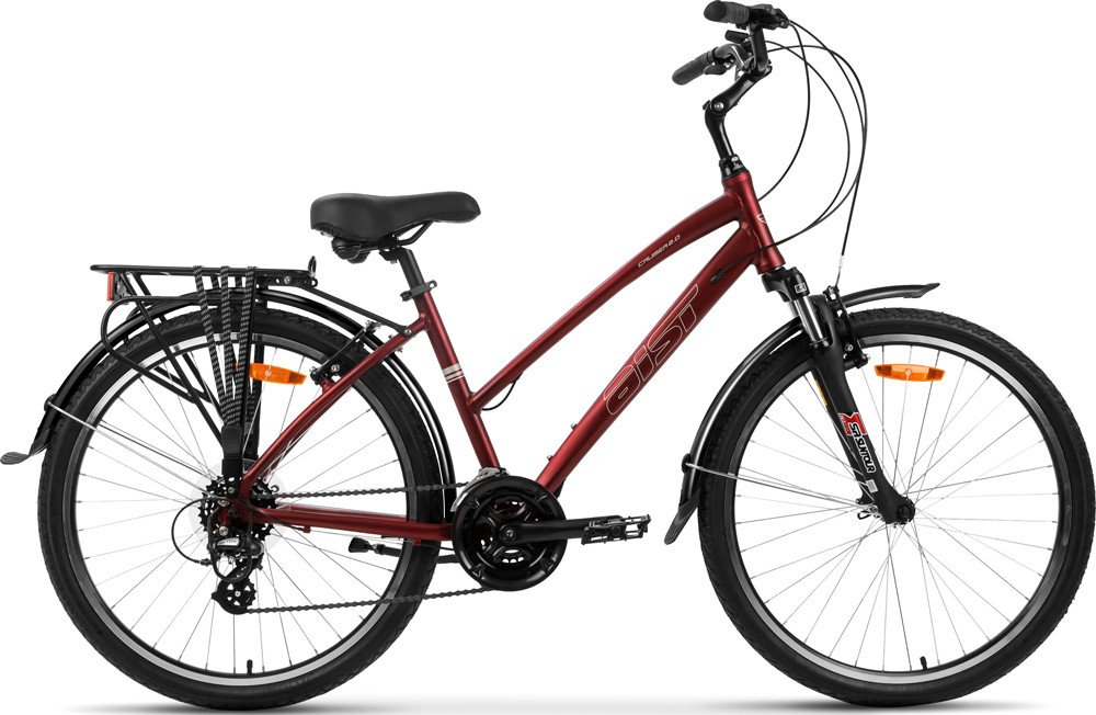 Велосипед AIST Cruiser 2.0 W р.13.5 2023 (красный)