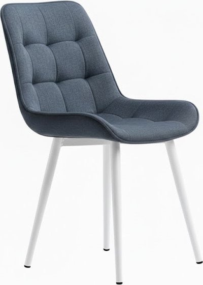 

Стул Памир Румба F84 поворотный (серый/голубой/белая опора)