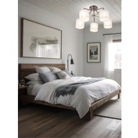 Люстра средней высоты Aitin Pro НПБ 02-5x60-102 6544/5 (сатин)