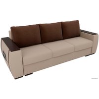 Диван Лига диванов Брион 101770 (бежевый/коричневый)