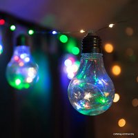 Новогодняя гирлянда JFK Ретро-лампы L (разноцветный)