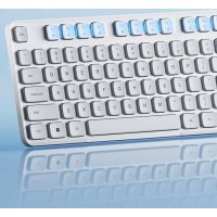Офисный набор Xiaomi Wireless Keyboard and Mouse Set 3 WXJS03YM (белый)