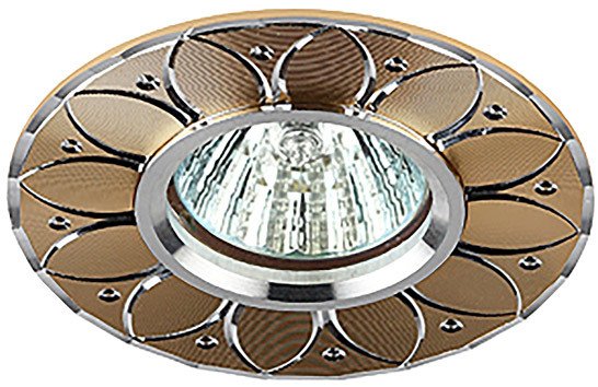 

Точечный светильник ЭРА KL42 SL/GD