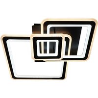 Припотолочная люстра Estares Triplex Square 124W 3S-APP-596x596x146-BLACK/WHITE-220-IP20