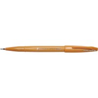 Маркер художественный Pentel Brush Sign Pen SES15C-Y (желтый-оранжевый)