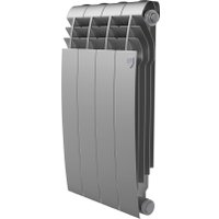 Биметаллический радиатор Royal Thermo Biliner B 500 Серебристый - 4 секций