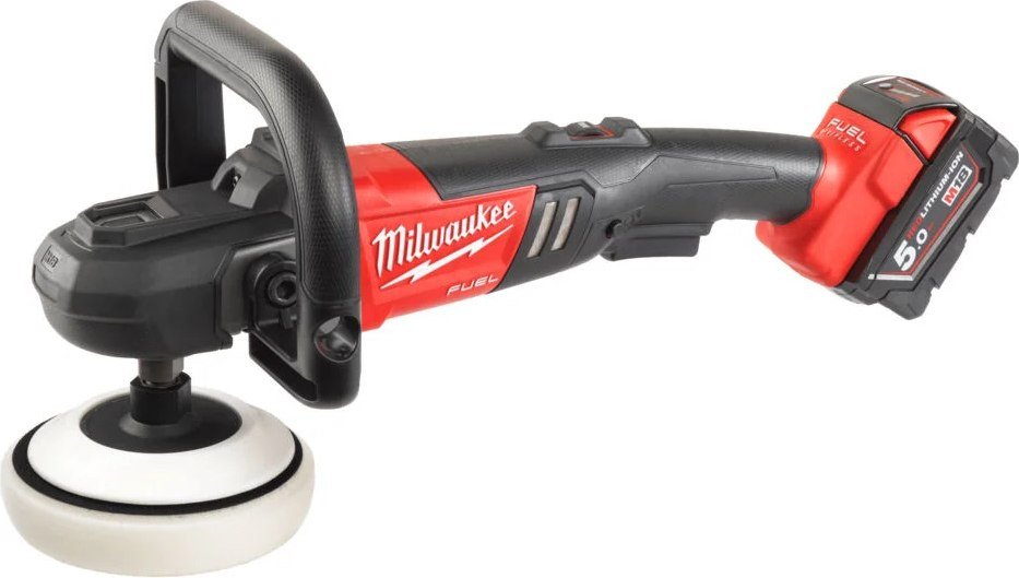 Полировальная машина Milwaukee M18 FAP180-502X Fuel 4933451550 (с 2-мя АКБ, кейс)