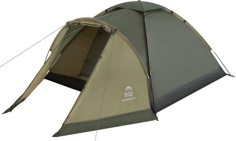 

Треккинговая палатка Jungle Camp Toronto 3 (оливковый)