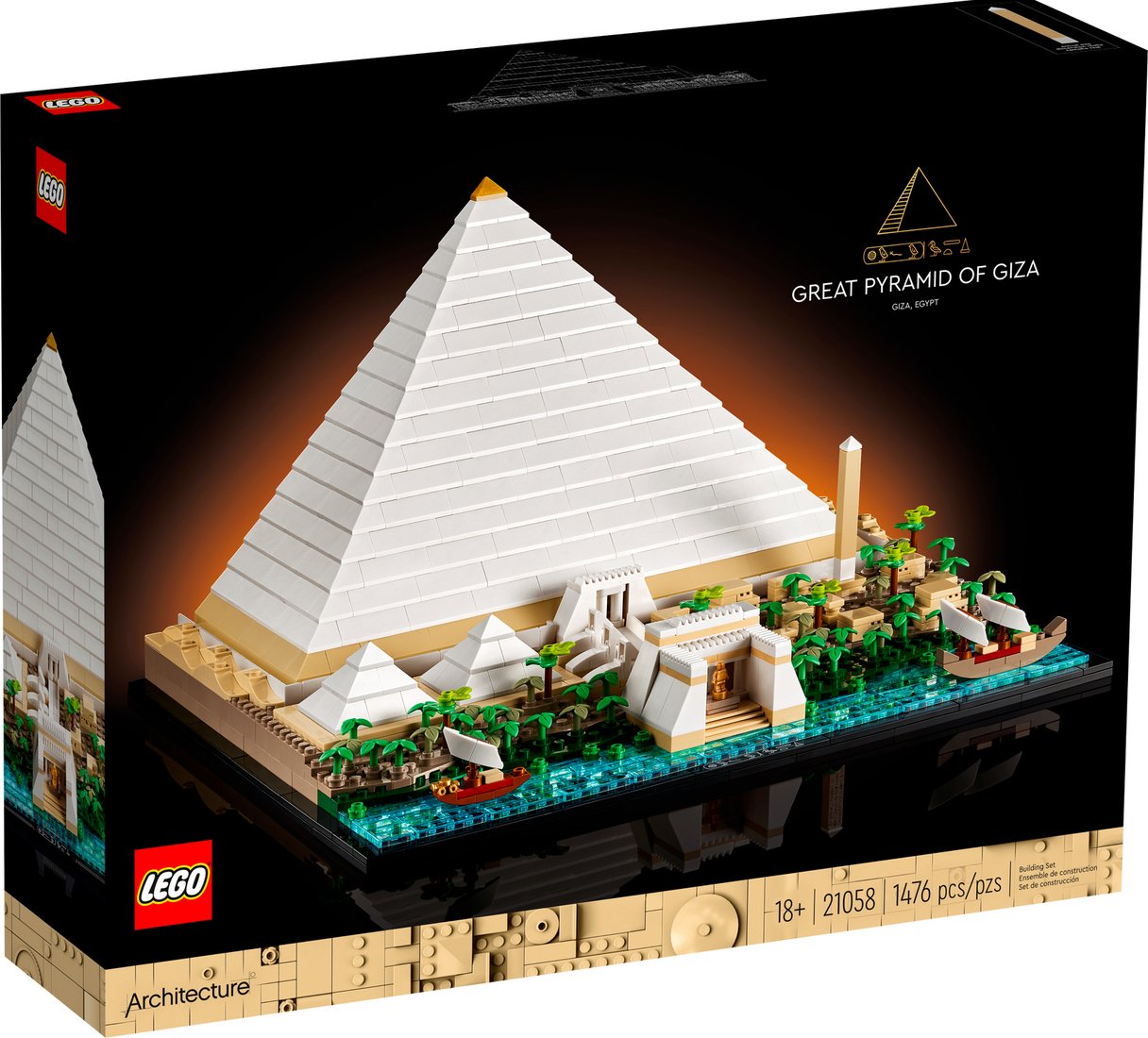 

Конструктор LEGO Architecture 21058 Пирамида Хеопса